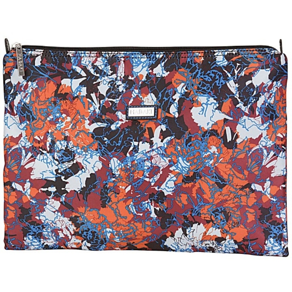 Large Zippered Travel Carry All Bag Multi Colored